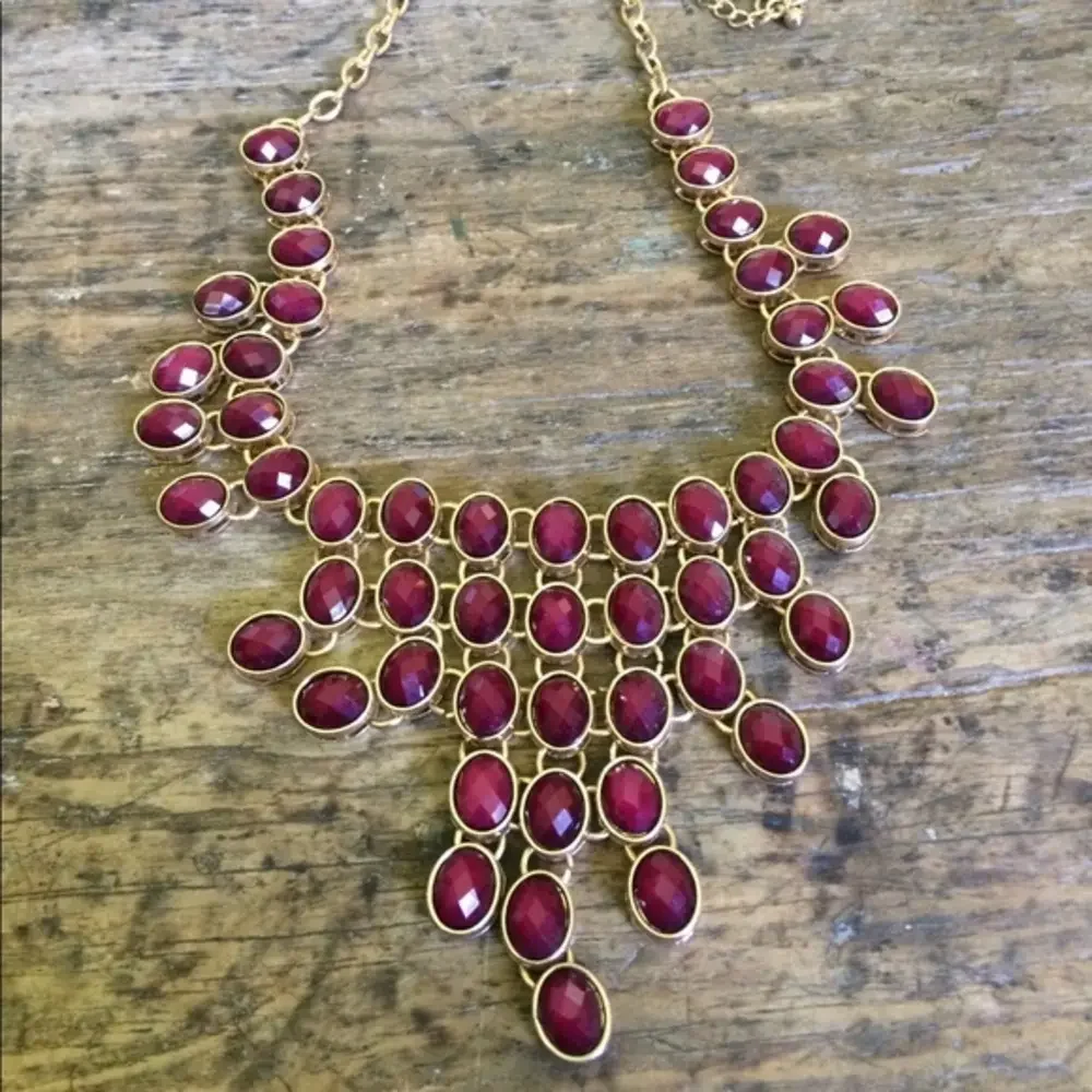 Red Statement Necklace